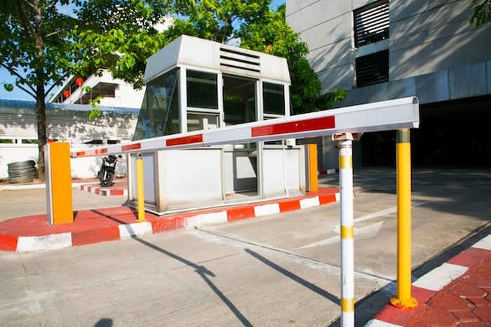 Cancela eletrônica para portaria