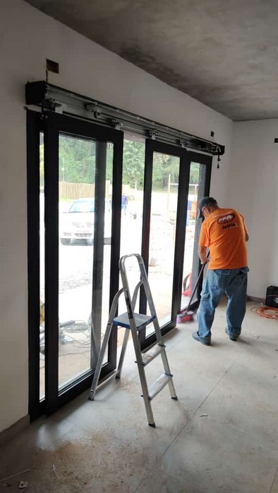 Porta automática com sensor